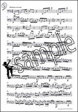 3rd sample page from Fantasy Pieces for Bassoon by Derek Bourgeois