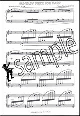 1st sample page from Fantasy Pieces for Harp by Derek Bourgeois