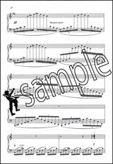 3rd sample page from Fantasy Pieces for Harp by Derek Bourgeois