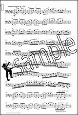 1st sample page from Fantasy Pieces for Double Bass by Derek Bourgeois