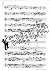 1st sample page from Fantasy Pieces for Clarinet by Derek Bourgeois