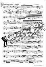 3rd sample page from Fantasy Pieces for Clarinet by Derek Bourgeois