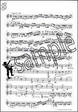 3rd sample page from Fantasy Pieces for Violin by Derek Bourgeois