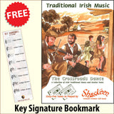 front cover of Shaskeen The Crossroads Dance together with free Treble Clef bookmark