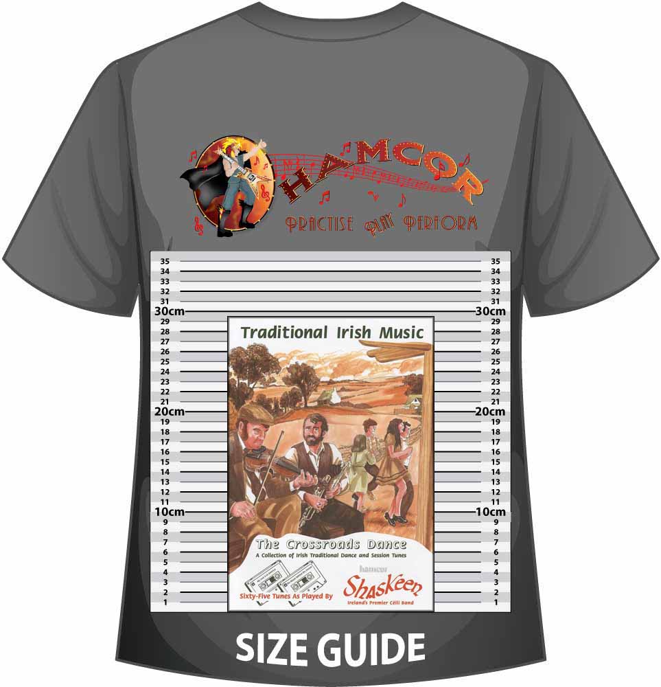 front cover of Shaskeen The Crossroads Dance on a size guide