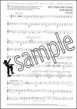 1st sample page from Lets Face the Music for Eb Horn