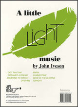 back cover of A Little Light Music for French Horn