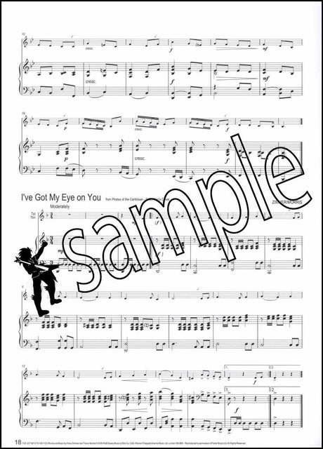2nd sample page from Winner Scores All Piano Accompaniment for Trumpet/Trombone