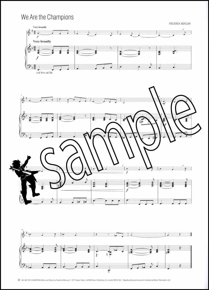 3rd sample page from Easy Winners Piano Accompaniment for Trumpet & Trombone