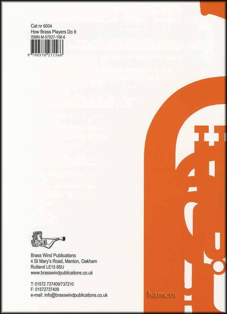 back cover of How Brass Players Do It