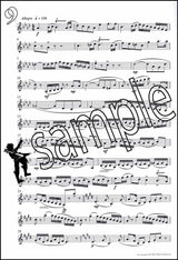 3rd sample page from Fantasy Pieces for Trumpet by Derek Bourgeois