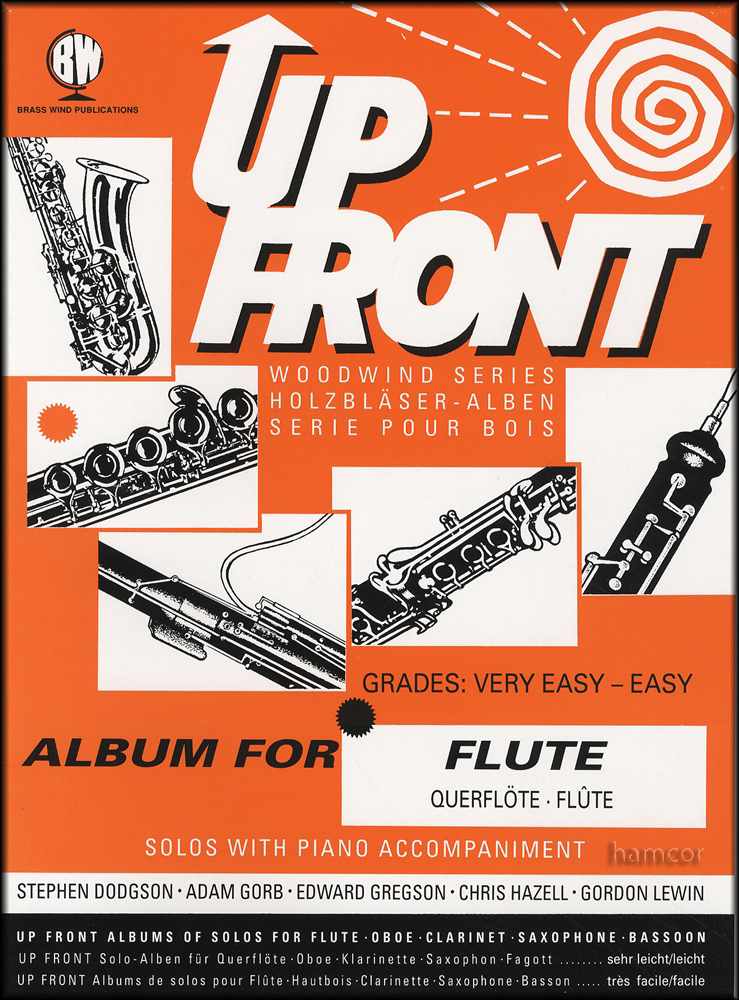 front cover of Up Front Album for Flute