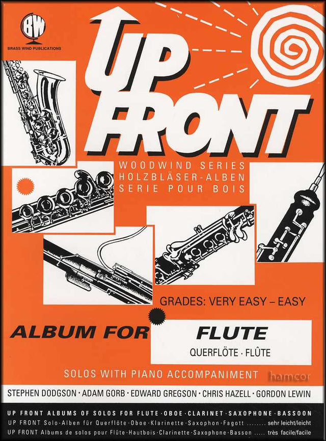 front cover of Up Front Album for Flute