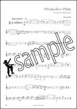 2nd sample page from Up Front Album for Flute