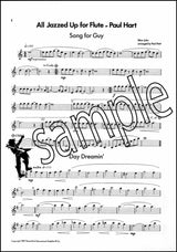 1st sample page from All Jazzed Up for Flute Book/CD