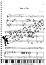 piano accompaniment sample page from All Jazzed Up for Flute Book/CD