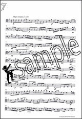 3rd sample page from Fantasy Pieces for Tenor Trombone Bass Clef by Derek Bourgeois
