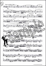 back cover of Fantasy Pieces for Tenor Trombone Bass Clef by Derek Bourgeois
