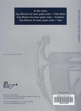 back cover of Easy Winners for Trombone Lower Grade Scales