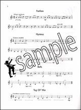 1st sample page from Up Front Melodic Studies for Trombone Book 1 Treble Clef
