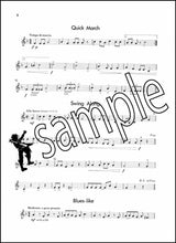 2nd sample page from Up Front Melodic Studies for Trombone Book 1 Treble Clef