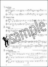 1st sample page from Up Front Melodic Studies for Trombone Book 2 Treble Clef