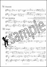 2nd sample page from Up Front Melodic Studies for Trombone Book 2 Treble Clef