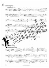 3rd sample page from Up Front Melodic Studies for Trombone Book 2 Bass Clef