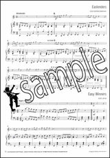 2nd sample page from Easy Winners Piano Accompaniment for Flute