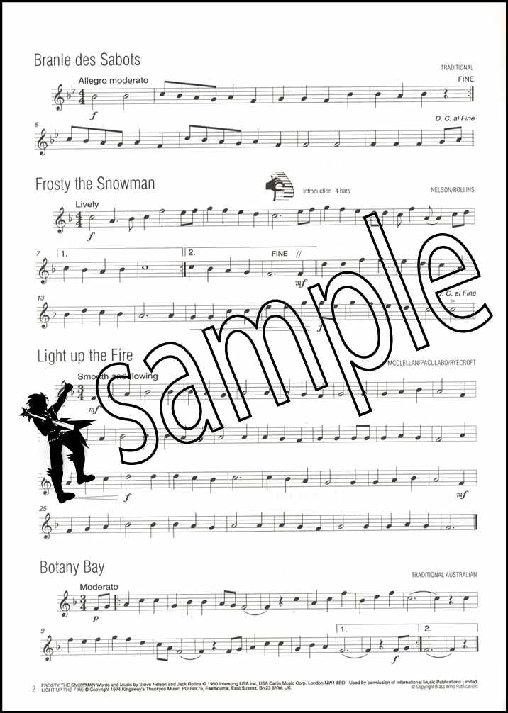 1st sample page from Easy Winners for Flute Book/CD