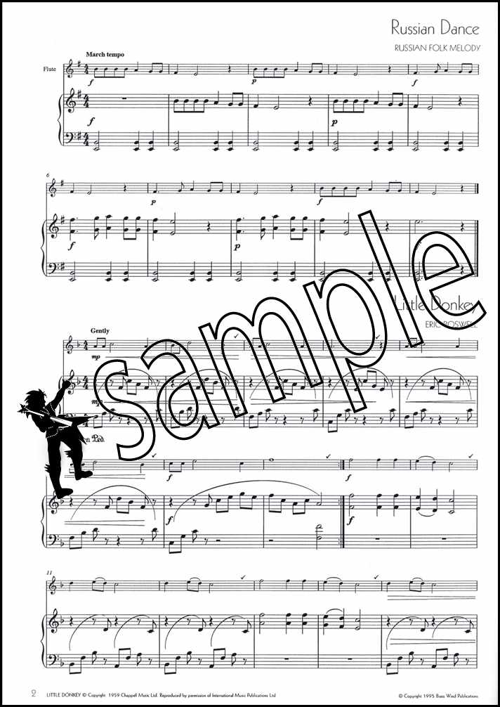 1st sample page from Winners Galore Piano Accompaniment for Flute