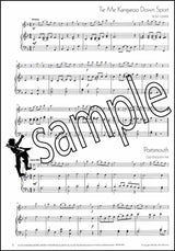 2nd sample page from Winners Galore Piano Accompaniment for Flute