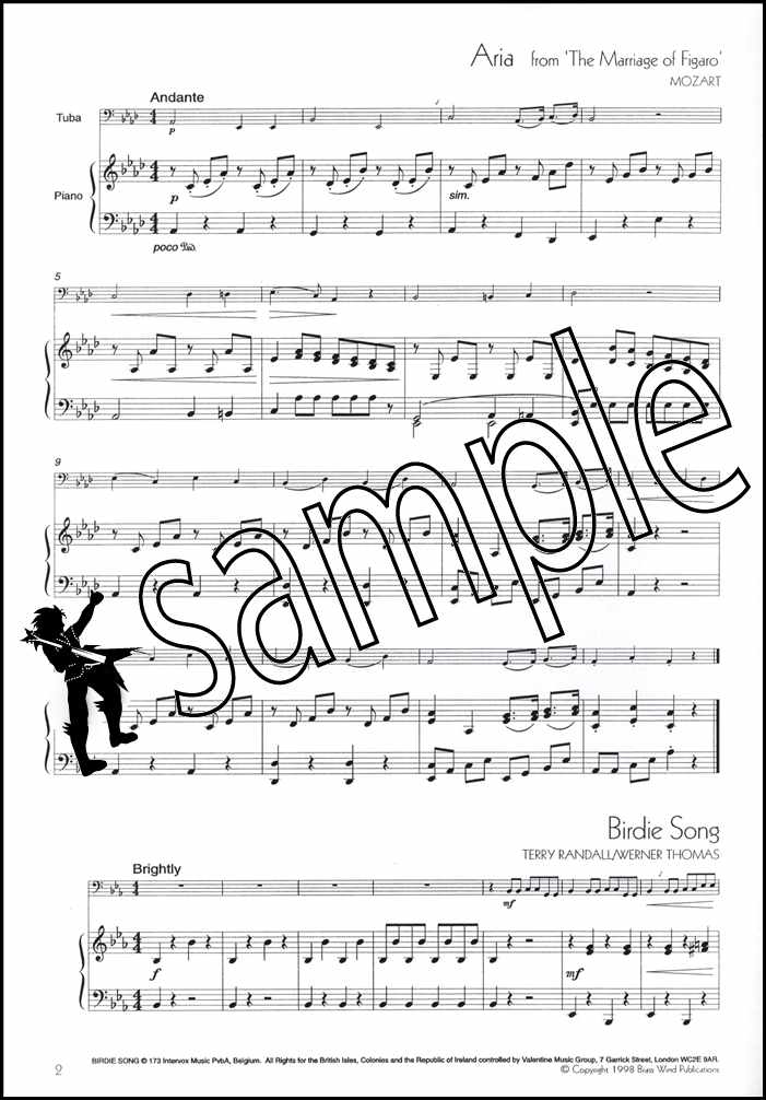 1st sample page from Winners Galore Piano Accompaniment for Tuba / Eb Bass