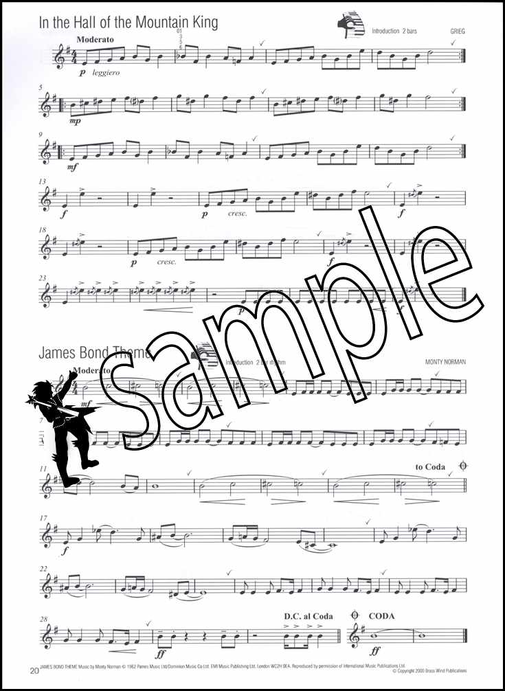 3rd sample page from Easy Winners for Descant Recorder Book Only
