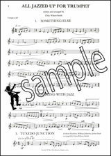 1st sample page from All Jazzed Up for Trumpet Book/CD