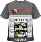 front cover of All Jazzed Up for Trumpet Book/CD on a size guide
