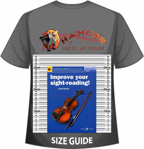 front cover of Improve Your Sight-Reading Violin Initial-Grade 1 on a size guide