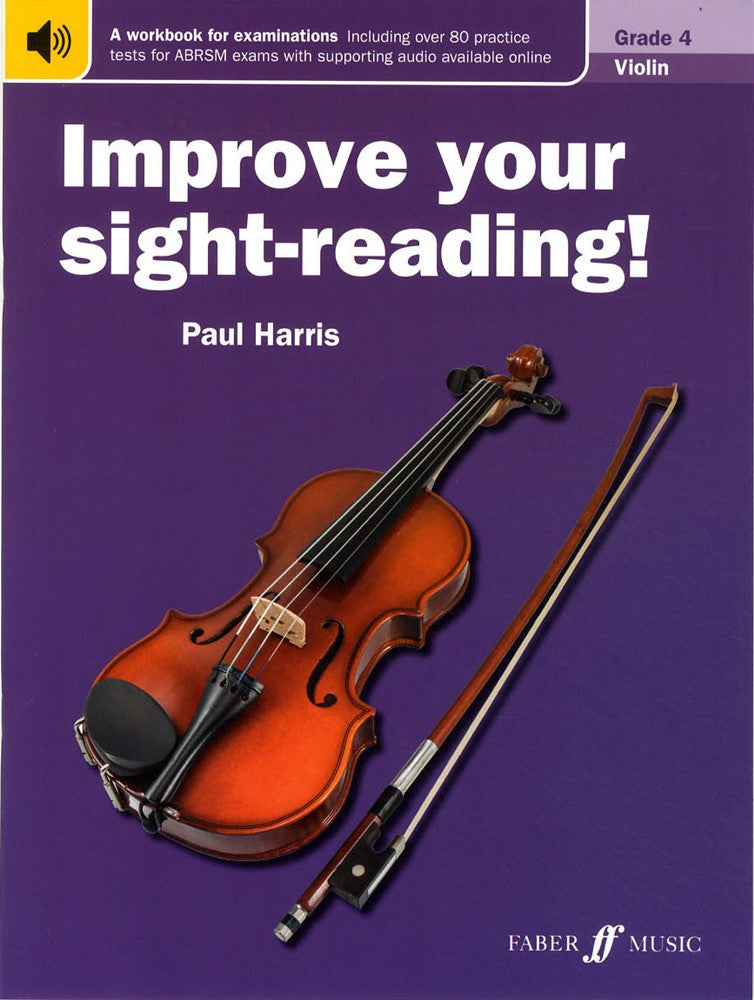 front cover of Improve Your Sight-Reading Violin Grade 4