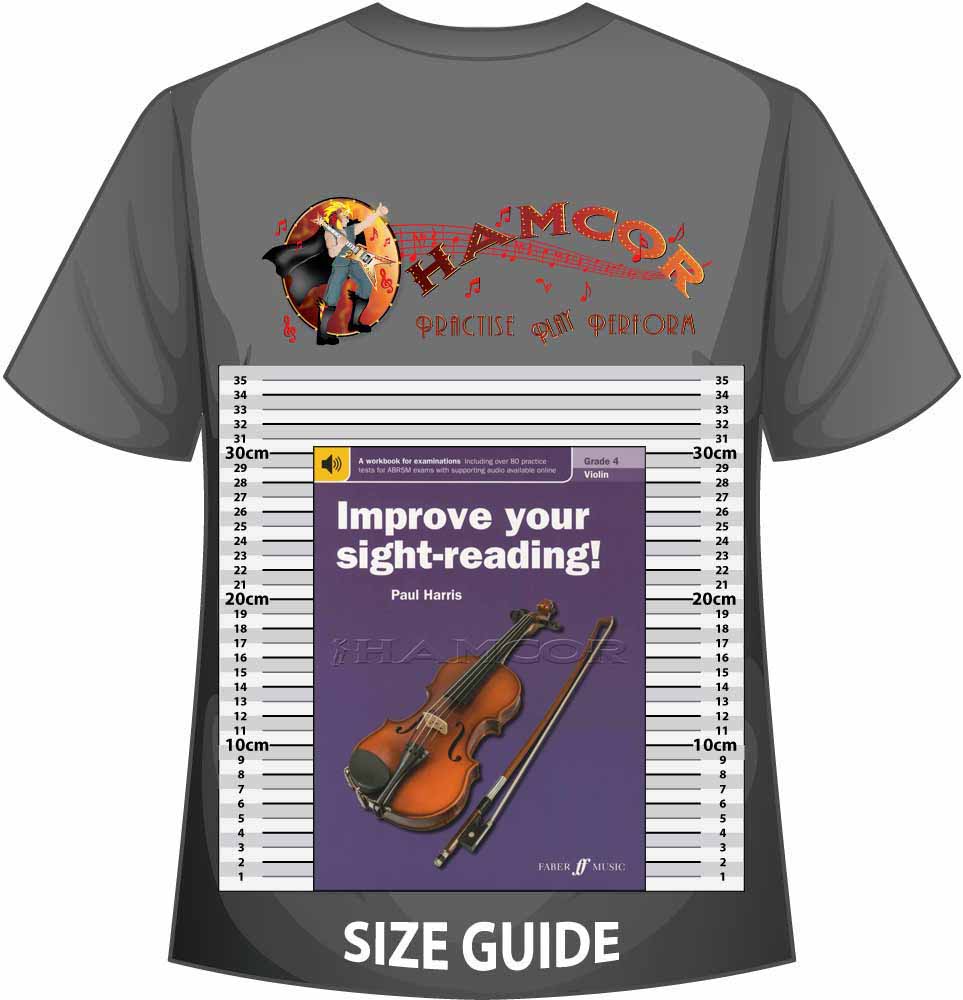 front cover of Improve Your Sight-Reading Violin Grade 4 on a size guide