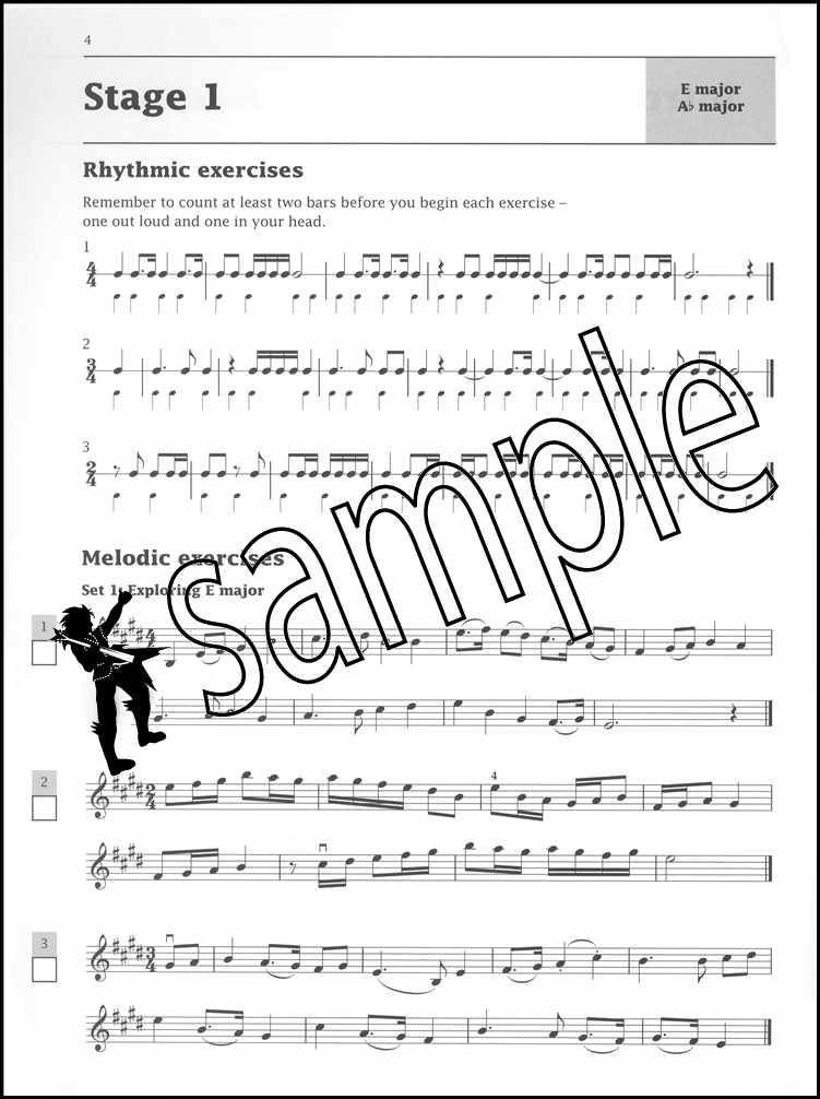 1st sample page from Improve Your Sight-Reading Violin Grade 5