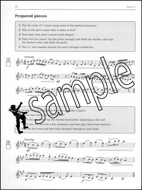 3rd sample page from Improve Your Sight-Reading Violin Grade 5