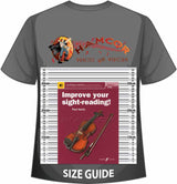 front cover of Improve Your Sight-Reading Violin Grade 5 on a size guide