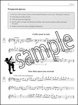 3rd sample page from Improve Your Sight-Reading Violin Grade 6