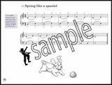 3rd sample page from Me and My Piano Animal Magic
