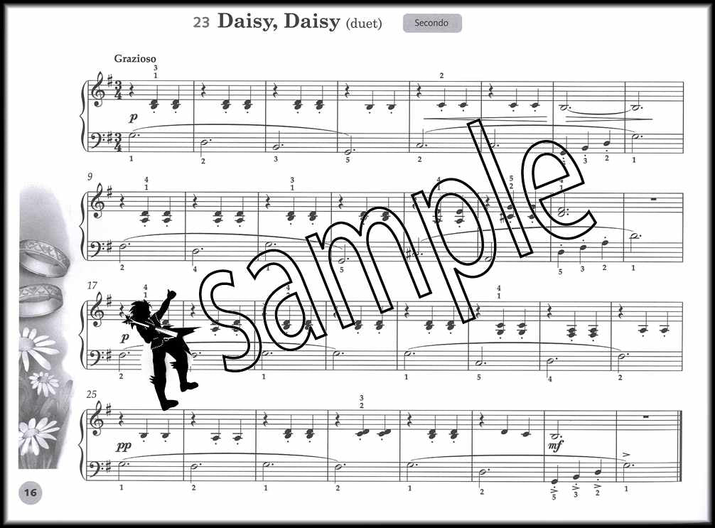 1st sample page from Me and My Piano Repertoire