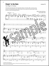 2nd sample page from The Best of Grades 1-3 Singing Low Voice Book/Audio by Heidi Pegler