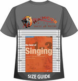 front cover of The Best of Grades 1-3 Singing Low Voice Book/Audio by Heidi Pegler on a size guide