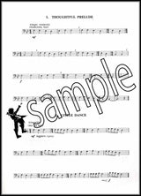 1st sample page from 20 Supplementary Tunes for Beginner Brass Bass Clef by Edward Gregson