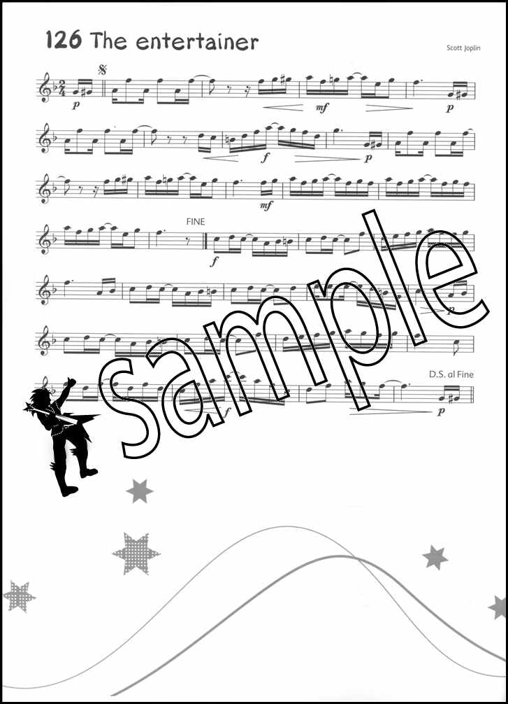 3rd sample page from Abracadabra Saxophone