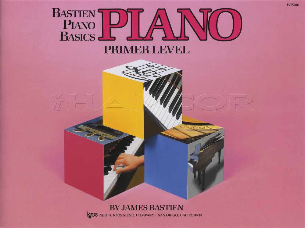 front cover of Bastien Piano Basics Piano Primer Level